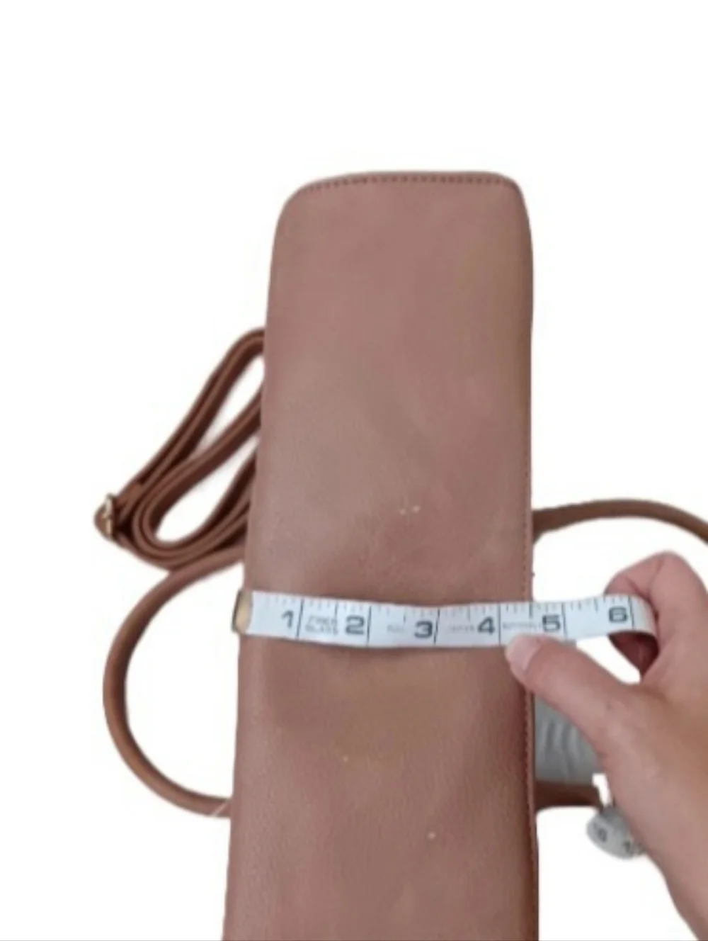 Faux Leather Large Camel Satchel Shoulder Bag | Patchwork